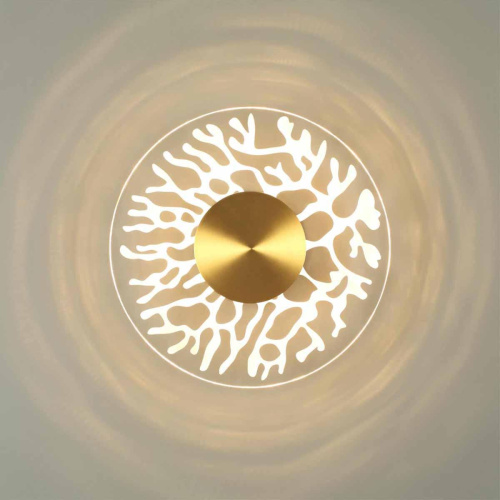 Настенный светодиодный светильник Odeon Light Midcent Solaris 6627/9WL Настенный светодиодный светильник Odeon Light Midcent Solaris 6627/9WL