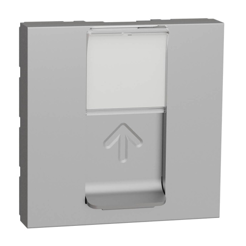 Лицевая панель RJ45 одиночная без коннектора Schneider Electric Unica Modular NU941130 Лицевая панель RJ45 одиночная без коннектора Schneider Electric Unica Modular NU941130