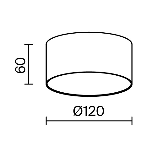 Потолочный светильник Technical C032CL-12W3K-RD-W Потолочный светильник Technical C032CL-12W3K-RD-W