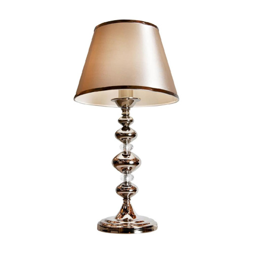 Настольная лампа iLamp Brooklyn T2401-1 Nickel Настольная лампа iLamp Brooklyn T2401-1 Nickel