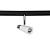 Трековый светодиодный светильник для магнитного шинопровода Crystal Lux Space CLT 0.33 006 12W WH-CH 4000K