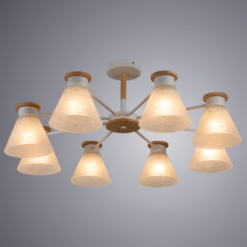 Потолочная люстра Arte Lamp Tyler A1031PL-8WH Потолочная люстра Arte Lamp Tyler A1031PL-8WH