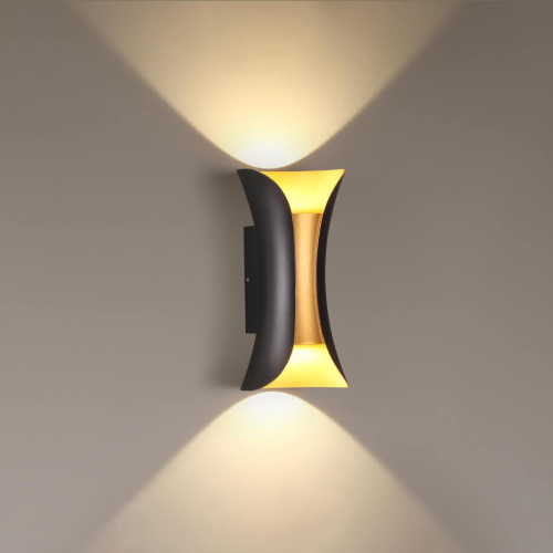 Уличный настенный светодиодный светильник Odeon Light Hightech Krista 3886/6BG Уличный настенный светодиодный светильник Odeon Light Hightech Krista 3886/6BG