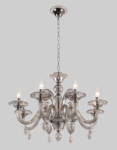 Подвесная люстра Crystal Lux Caetano SP-PL8 Smoke Подвесная люстра Crystal Lux Caetano SP-PL8 Smoke