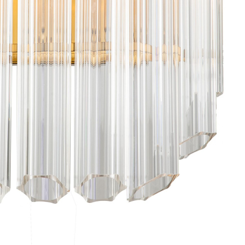 Настенный светильник Vittoria 2C brass/clear Настенный светильник Vittoria 2C brass/clear