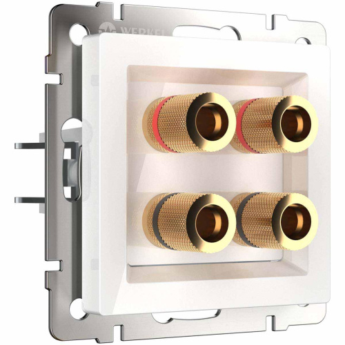Акустическая розетка Werkel белая W1185001 4690389155536 Акустическая розетка Werkel белая W1185001 4690389155536