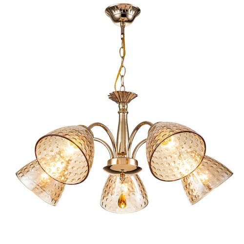 Подвесная люстра Escada Freesia 658/5PL Gold Подвесная люстра Escada Freesia 658/5PL Gold