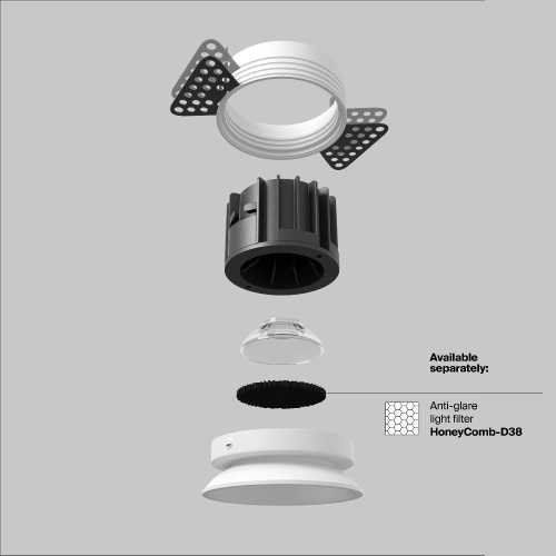 Встраиваемый светильник Technical DL058-12W3K-TRS-W Встраиваемый светильник Technical DL058-12W3K-TRS-W