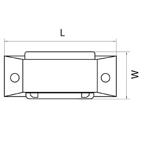 Коннектор прямой Lightstar Barra 504109 Коннектор прямой Lightstar Barra 504109