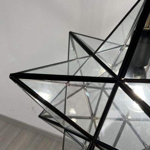 Люстра Black Star Clear Glass 40 См By Imperiumloft Люстра Black Star Clear Glass 40 См By Imperiumloft