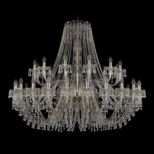 Подвесная люстра Bohemia Ivele 1410/24+12/530 G V0300 Подвесная люстра Bohemia Ivele 1410/24+12/530 G V0300