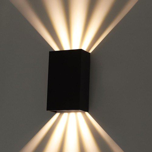 Уличный настенный светодиодный светильник Arte Lamp Algol A5640AL-2BK Уличный настенный светодиодный светильник Arte Lamp Algol A5640AL-2BK