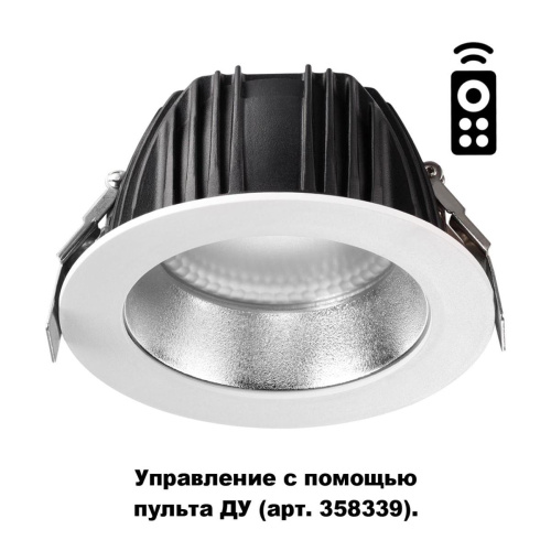 Встраиваемый диммируемый светильник Novotech Spot Gestion 358336 Встраиваемый диммируемый светильник Novotech Spot Gestion 358336