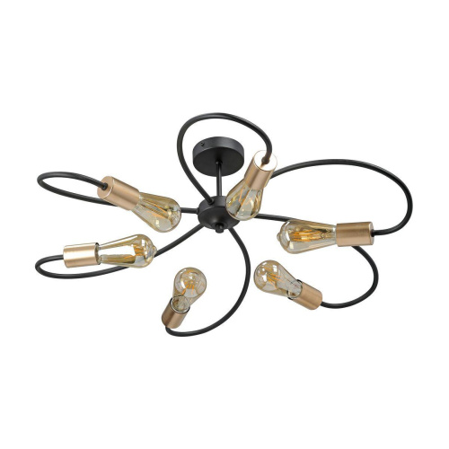 Потолочная люстра Vitaluce V3076-1/6PL Потолочная люстра Vitaluce V3076-1/6PL