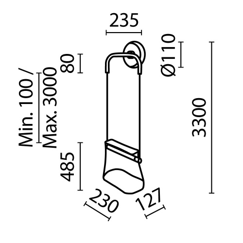 Настенный светильник (бра) Maytoni MOD170WL-L8BS3K1 Настенный светильник (бра) Maytoni MOD170WL-L8BS3K1