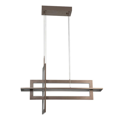 Подвесной светодиодный светильник Indigo Realta 14004/3P Brown V000009L Подвесной светодиодный светильник Indigo Realta 14004/3P Brown V000009L