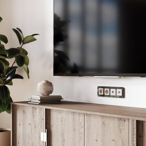 Розетка Werkel TV ТВ оконечная айвори матовый W1183062 4690389192302 Розетка Werkel TV ТВ оконечная айвори матовый W1183062 4690389192302
