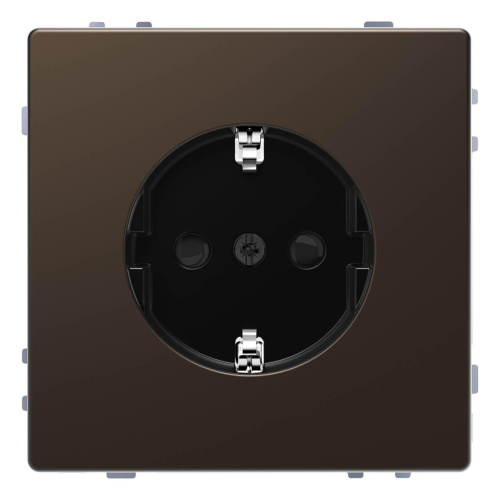 Розетка Schneider Electric Merten D-Life 16A с/з и шторками MTN2400-6052 Розетка Schneider Electric Merten D-Life 16A с/з и шторками MTN2400-6052