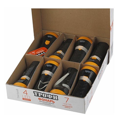 Ручной светодиодный фонарь ЭРА Трофи аккумуляторный 138х55 30 лм TA4-box8 Б0004985 Ручной светодиодный фонарь ЭРА Трофи аккумуляторный 138х55 30 лм TA4-box8 Б0004985