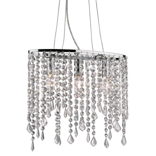 Подвесной светильник Ideal Lux Rain Sp3 Trasparente 008349 Подвесной светильник Ideal Lux Rain Sp3 Trasparente 008349