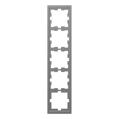 Рамка 5-постовая Schneider Electric Merten D-Life MTN4050-6536 Рамка 5-постовая Schneider Electric Merten D-Life MTN4050-6536