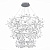 Подвесная светодиодная люстра ST Luce Rafina SL379.103.486