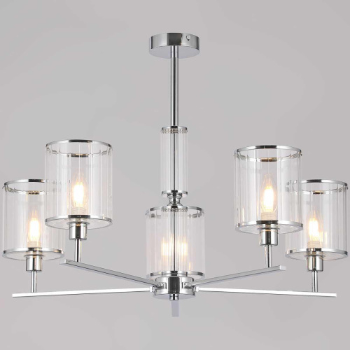 Потолочный светильник ILLUMICO IL1183-5C-79 CR KOPNINI Потолочный светильник ILLUMICO IL1183-5C-79 CR KOPNINI