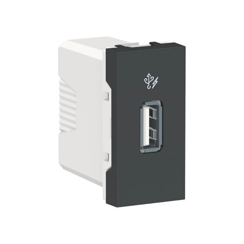 Розетка компьютерная USB Schneider Electric Unica New Modular NU342854 Розетка компьютерная USB Schneider Electric Unica New Modular NU342854