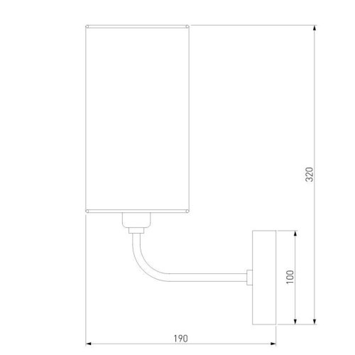 Бра Eurosvet Purezza 60128/1 хром Бра Eurosvet Purezza 60128/1 хром