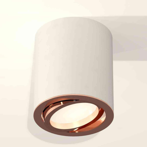 Комплект накладного светильника Ambrella light Techno Spot XS7421004 SWH/PPG белый песок/золото розовое полированное (C7421, N7005) Комплект накладного светильника Ambrella light Techno Spot XS7421004 SWH/PPG белый песок/золото розовое полированное (C7421, N7005)