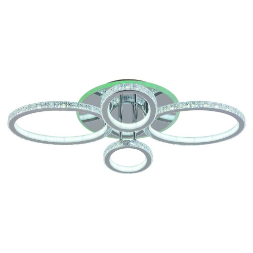 Потолочная светодиодная люстра Profit Light 8033/2+2 CHR Потолочная светодиодная люстра Profit Light 8033/2+2 CHR