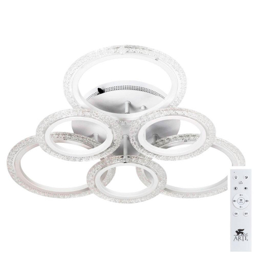 Потолочная светодиодная люстра Arte Lamp Camelia A2533PL-60WH Потолочная светодиодная люстра Arte Lamp Camelia A2533PL-60WH