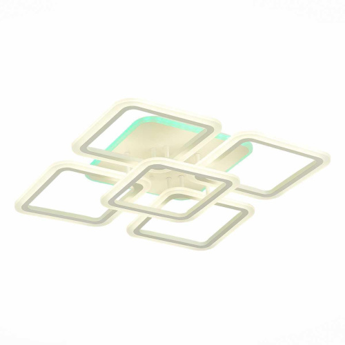 Потолочная светодиодная люстра Evoled Qutro SLE200452-05RGB Потолочная светодиодная люстра Evoled Qutro SLE200452-05RGB