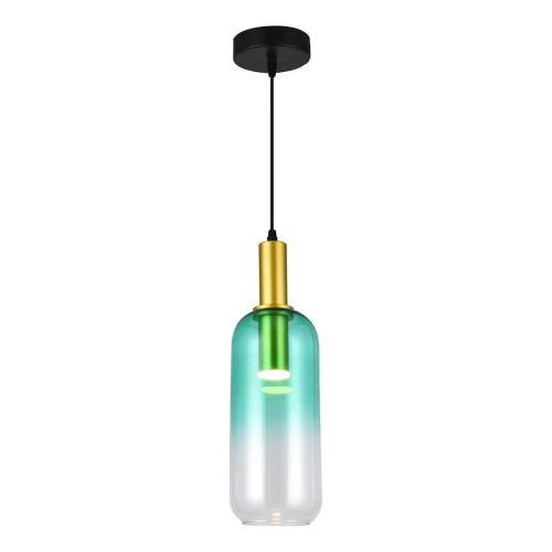 Подвесной светодиодный светильник Toplight Gwendolyn TL1217H-01GR Подвесной светодиодный светильник Toplight Gwendolyn TL1217H-01GR
