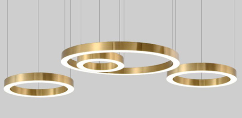 Люстра Light Ring Horizontal D30 Золото By Imperiumloft Люстра Light Ring Horizontal D30 Золото By Imperiumloft