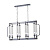 Подвесная люстра Crystal Lux TOMAS SP8 L1000 CHROME