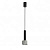 Подвесной светильник iLedex Delta 2362-1 BK+SL
