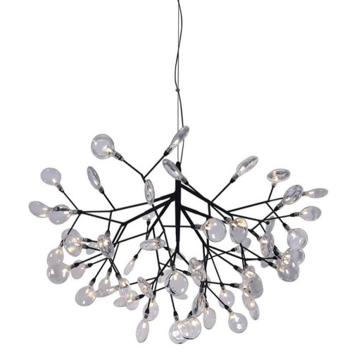 Подвесная люстра Crystal Lux Evita SP63 BLack/Transparent Подвесная люстра Crystal Lux Evita SP63 BLack/Transparent