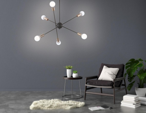 Подвесная люстра Ambrella light Traditional Loft TR80435 Подвесная люстра Ambrella light Traditional Loft TR80435