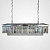 Люстра Rh 1920S Odeon Clear Glass Fringe 120 Chrome By Imperiumloft