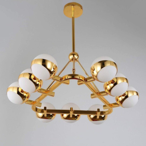 Подвесная люстра Lumina Deco Optimus LDP 6038-9 GD Подвесная люстра Lumina Deco Optimus LDP 6038-9 GD