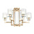 Потолочная люстра Lumina Deco Manhattan LDC 8012-6 F.GD