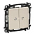 Выключатель двухклавишный Legrand Valena Life 10A 250V с подсветкой слоновая кость 752528