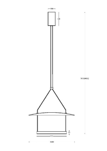 Подвесной светильник Maytoni MOD280PL-L30B3K Подвесной светильник Maytoni MOD280PL-L30B3K