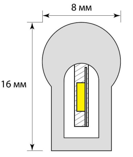 Гибкий неон Uniel 8W/m 120LED/m 2835SMD синий 50M ULS-N21-2835-120LED/m-8mm-IP67-220V-8W/m-50M-Blue UL-00002926 Гибкий неон Uniel 8W/m 120LED/m 2835SMD синий 50M ULS-N21-2835-120LED/m-8mm-IP67-220V-8W/m-50M-Blue UL-00002926