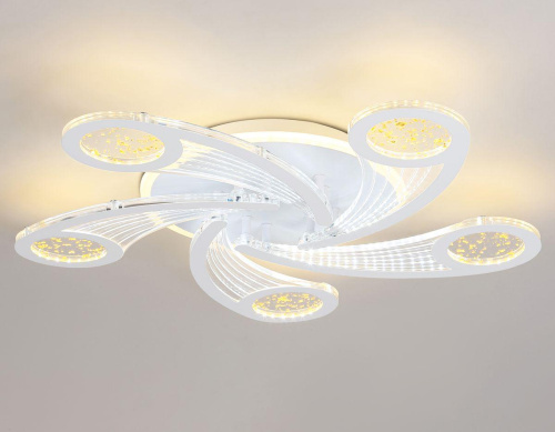 Потолочная светодиодная люстра Ambrella light Acrylica Original FA4476 Потолочная светодиодная люстра Ambrella light Acrylica Original FA4476