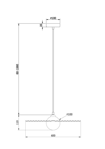 Подвесной светильник Freya FR5390PL-01B Подвесной светильник Freya FR5390PL-01B