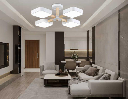 Люстра на штанге Ambrella light COMFORT FL4879 Люстра на штанге Ambrella light COMFORT FL4879