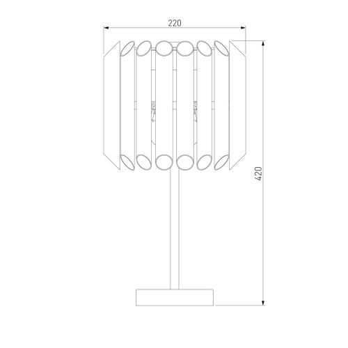 Настольная лампа Bogates Castellie 01107/3