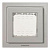Рамка монтажная ITA 1-постовая ABB Zenit IP55 серый 2CLA327100N1701